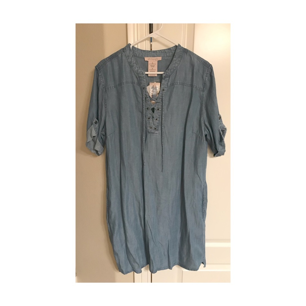 Philosophy NWT Denim Dress size X-Large